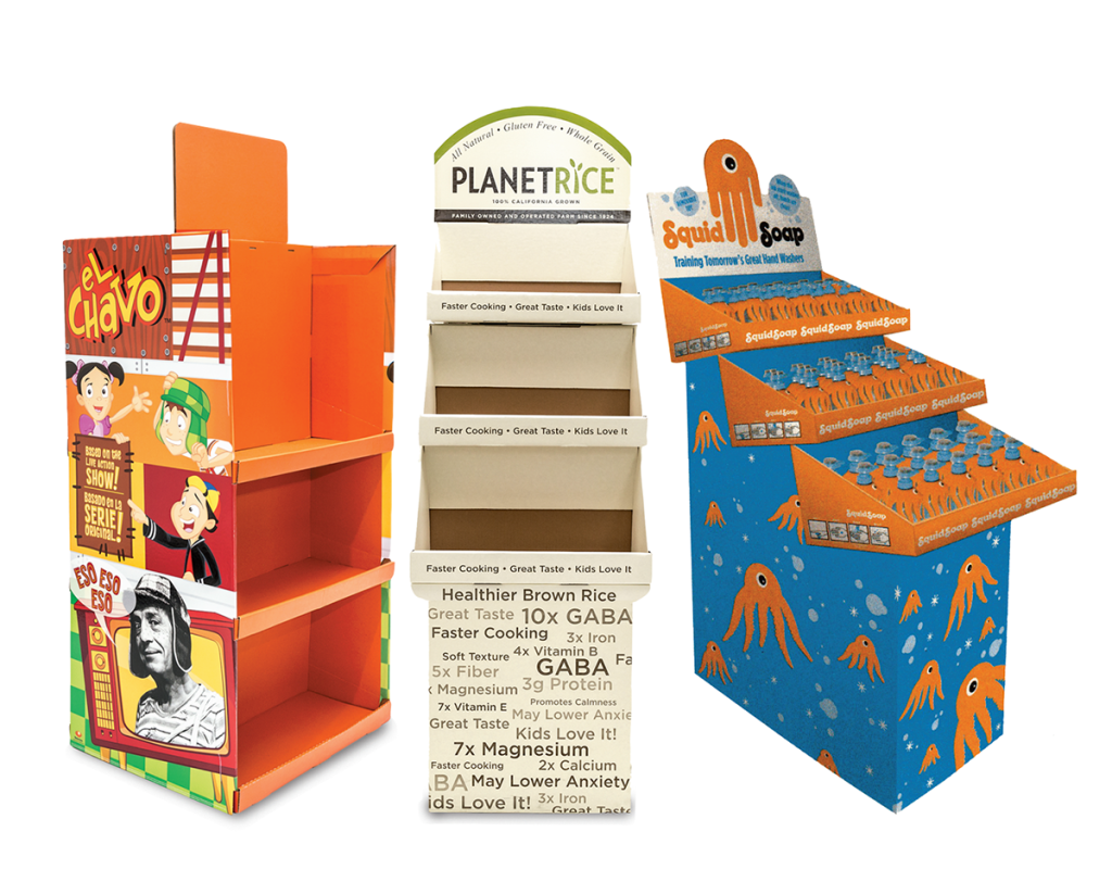 POP floor displays