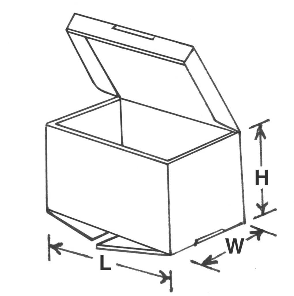 Self-Locking Record Fill Box Self-Locking Record Fill Box