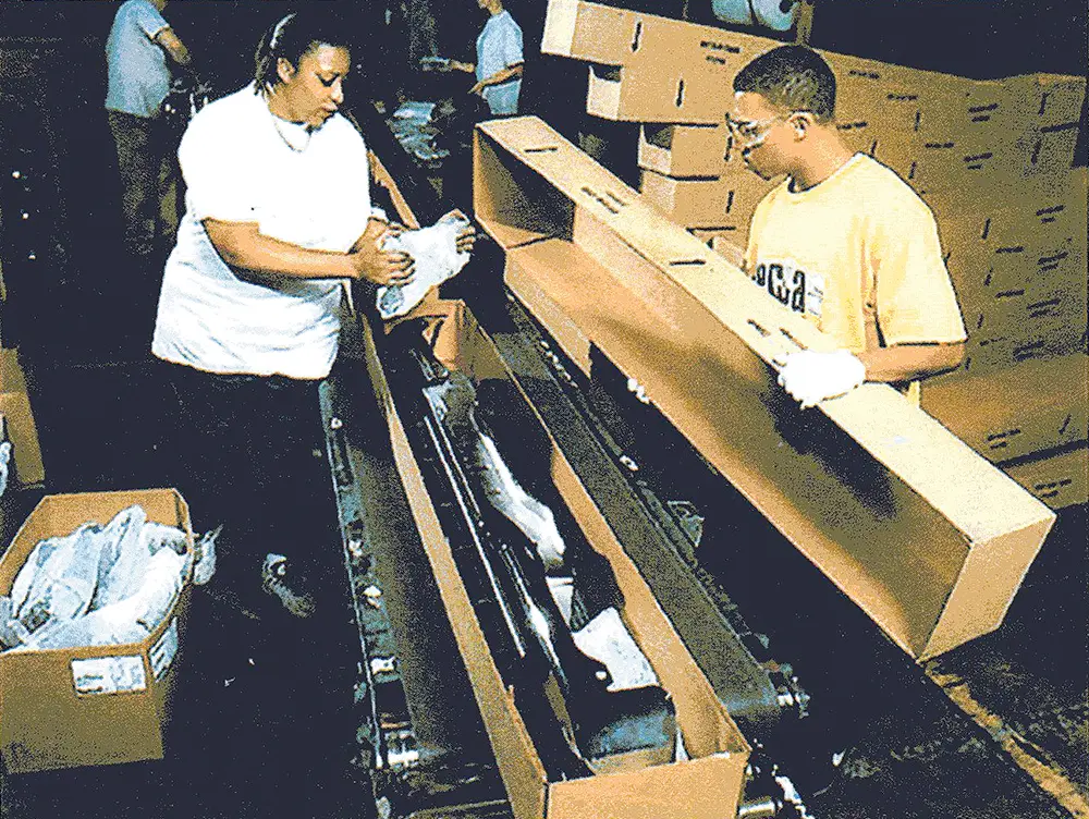people making wood crates people making wood crates