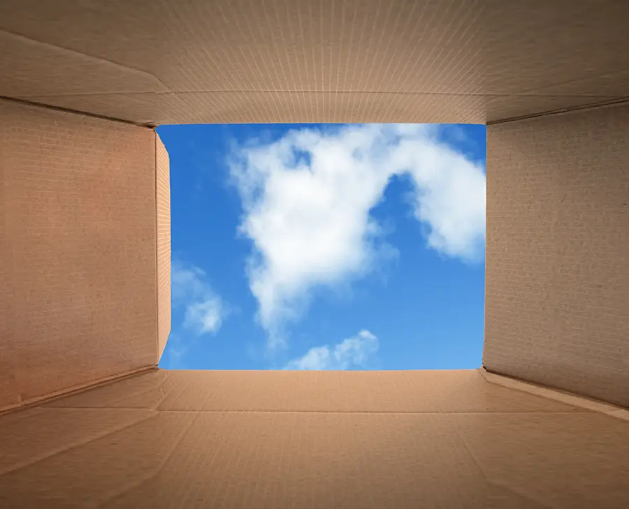 packaging boxes abstract